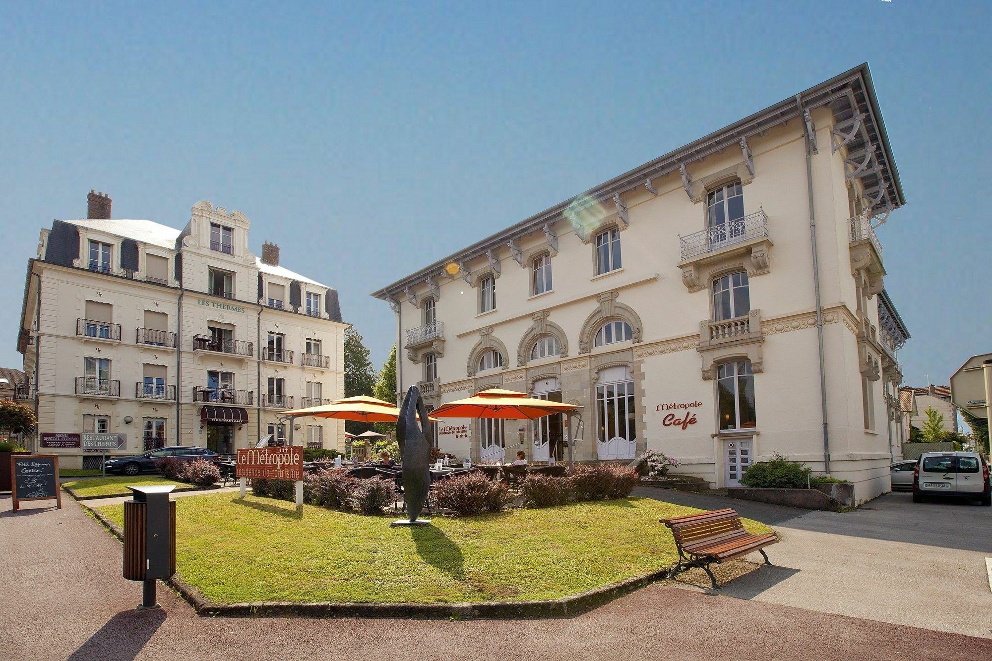 Garden & City Luxeuil Ex Le Metropole Et Les Thermes Buitenkant foto